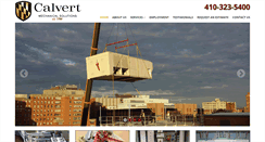 Desktop Screenshot of calvertinc.com
